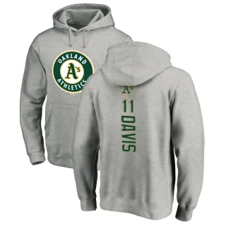 Khris Davis Oakland Athletics Men's Backer T-Shirt - Ash