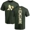 Men's Oakland Athletics Mark McGwire Green Backer T-Shirt