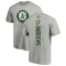 Men's Oakland Athletics Mike Andrews Ash Backer T-Shirt