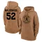 Women's Oakland Athletics Anthony Maldonado Brown 2023 Salute to Service Pullover Hoodie