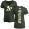 Women's Oakland Athletics CJ Alexander Green Backer Slim Fit T-Shirt