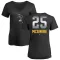 Women's Oakland Athletics Mark McGwire Black Midnight Mascot V-Neck T-Shirt