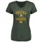 Women's Oakland Athletics Mark McGwire Green Base Runner T-Shirt